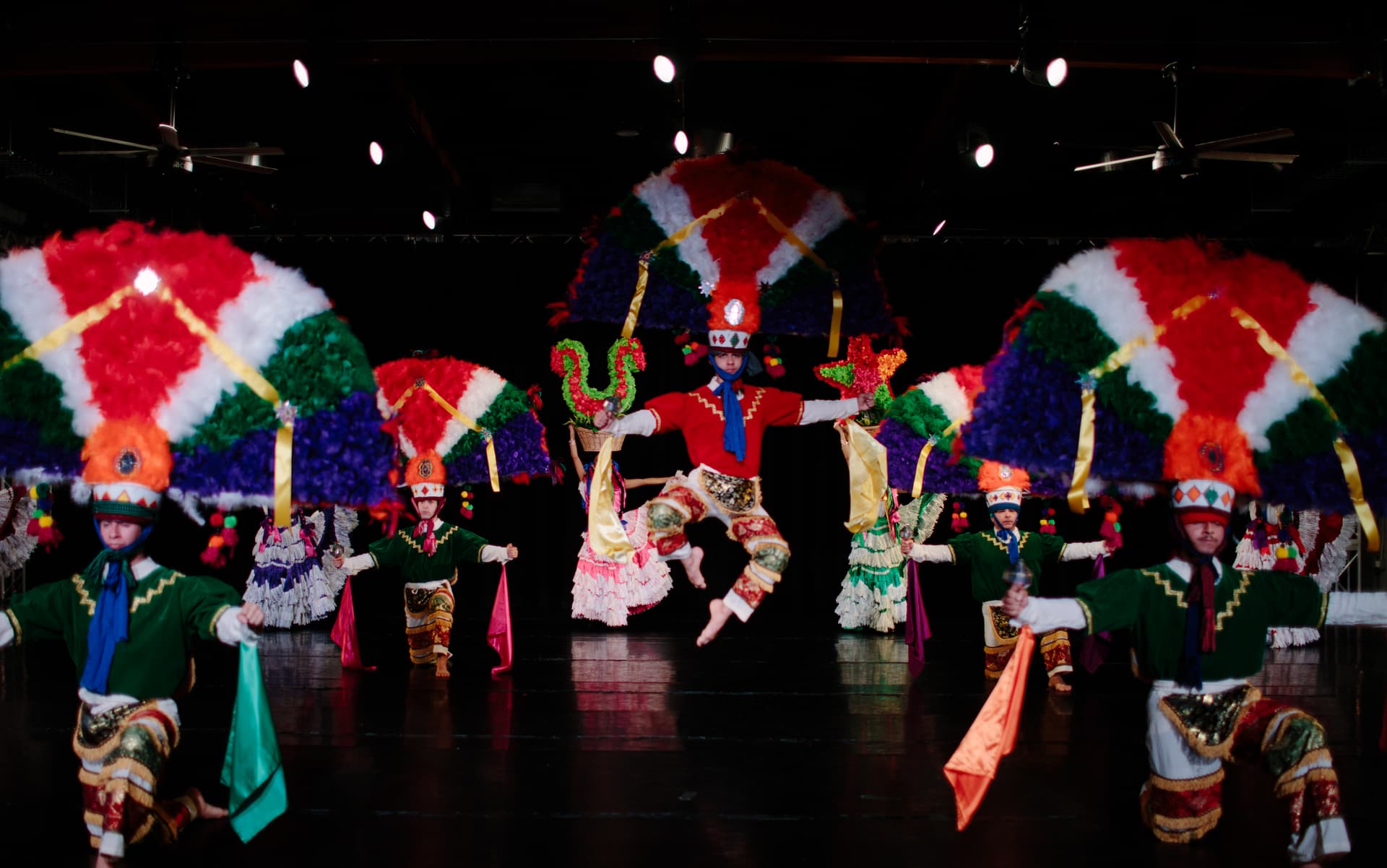 School assembly performance